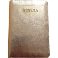 Biblie piele medie lux, coperta aurie